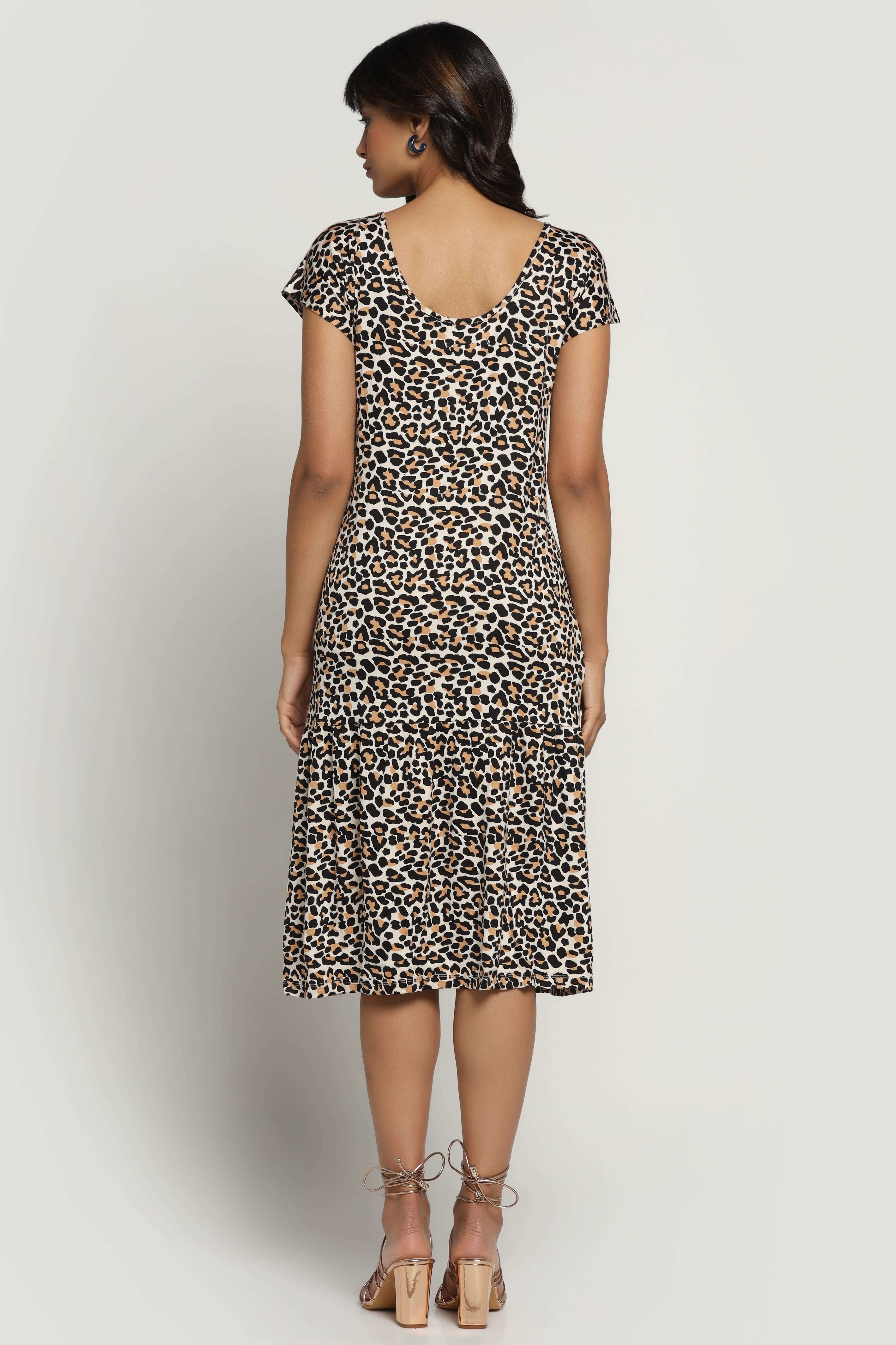 GRAPHITE GLAM BAMBOO DRESS