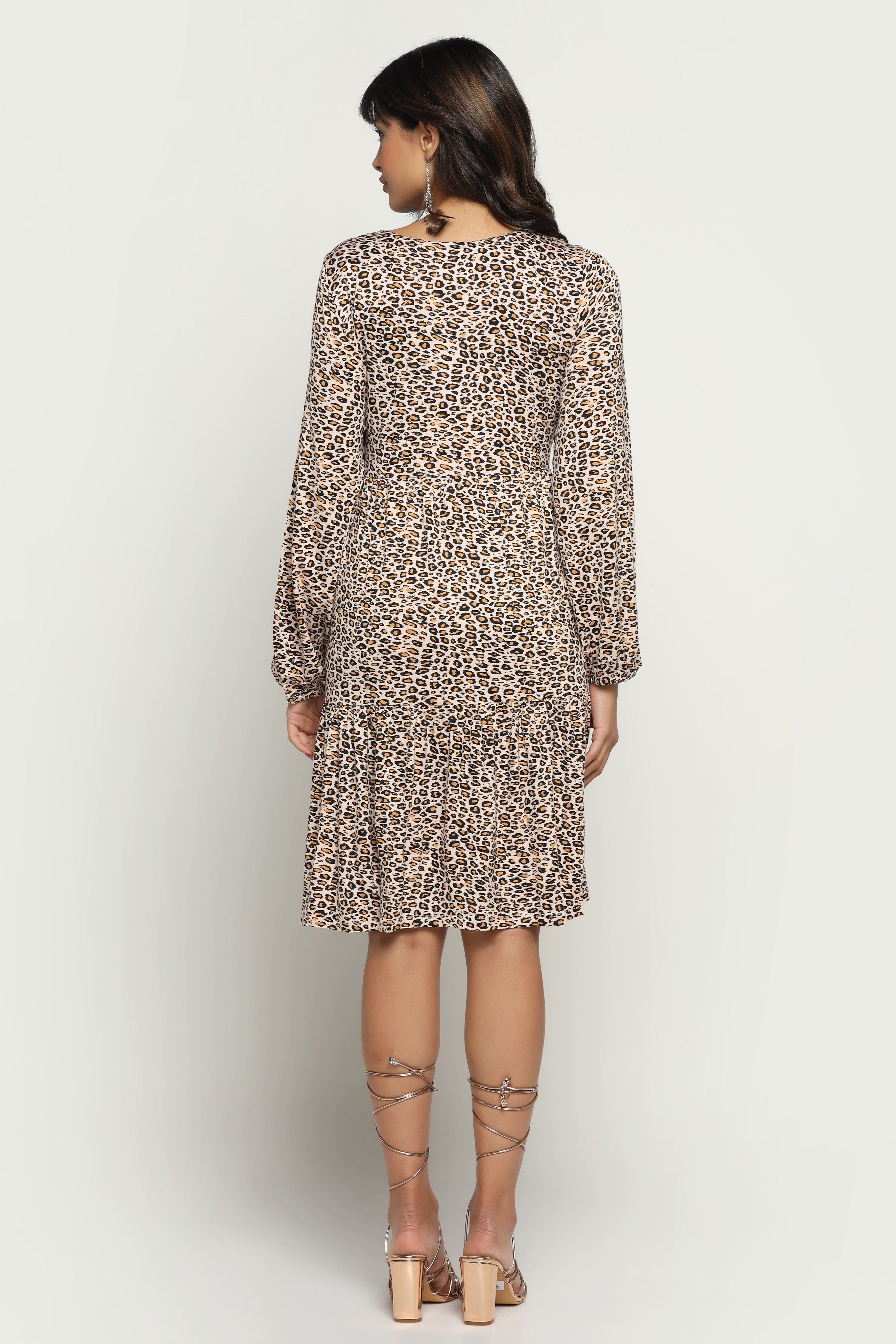 CREAMY CANVAS BAMBOO DRESS