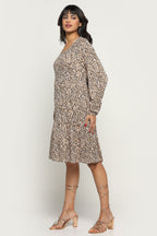 CREAMY CANVAS BAMBOO DRESS