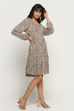 CREAMY CANVAS BAMBOO DRESS