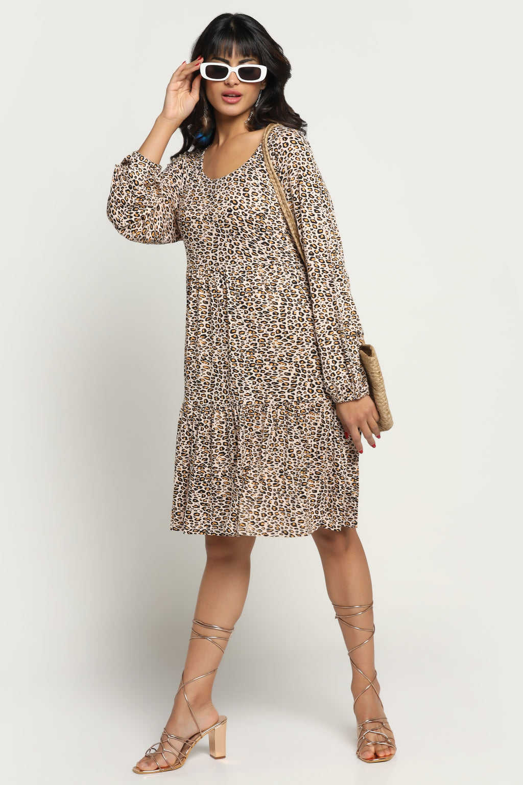 CREAMY CANVAS BAMBOO DRESS