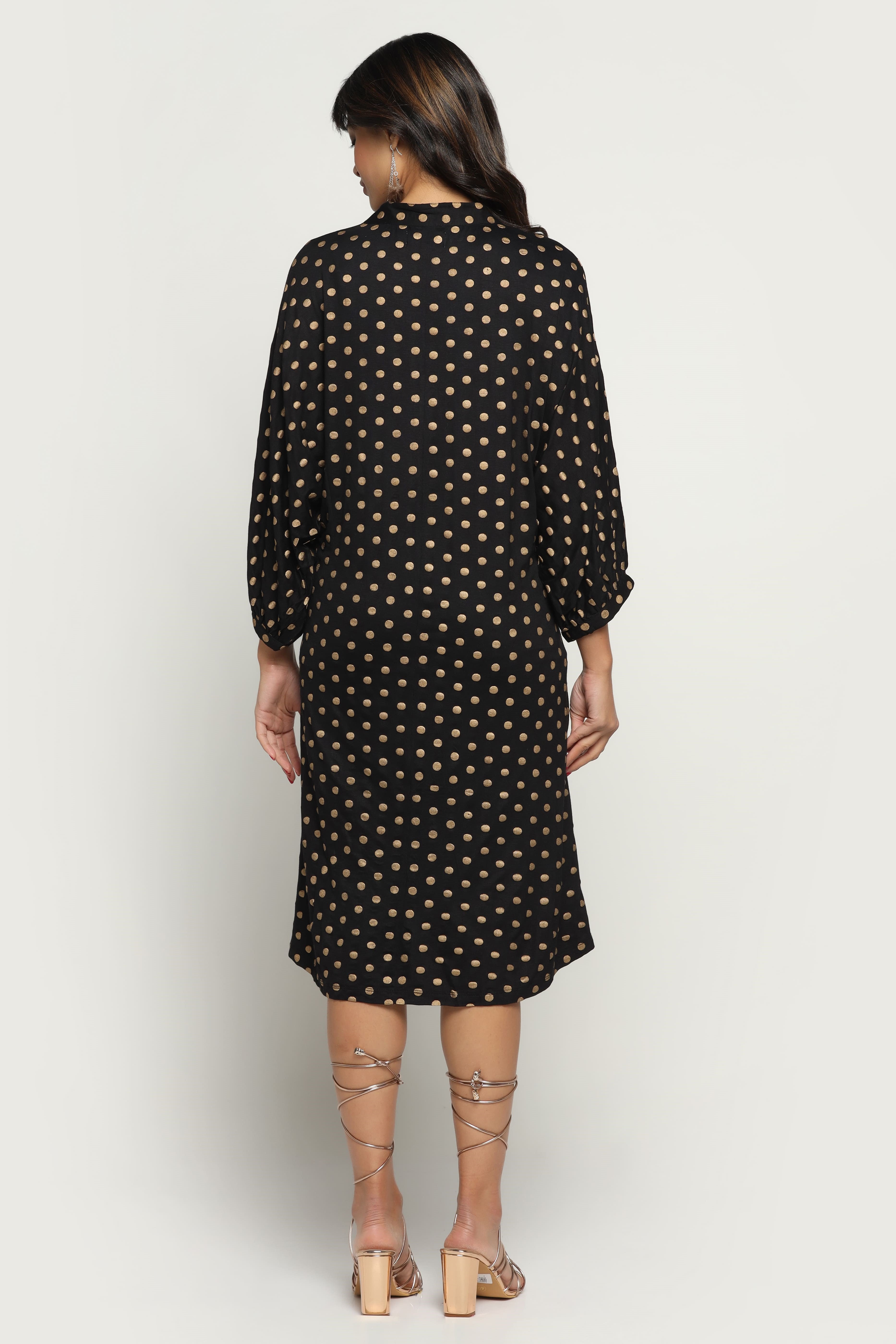 MIDNIGHT GLAMOUR BAMBOO DRESS