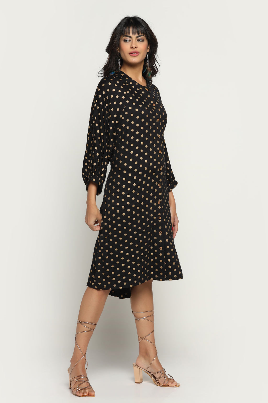 MIDNIGHT GLAMOUR BAMBOO DRESS