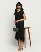 Aria Bamboo Dress In Black