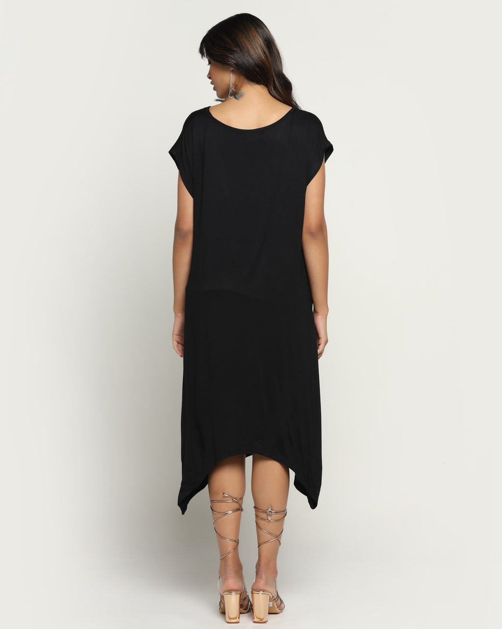 Aria Bamboo Dress In Black
