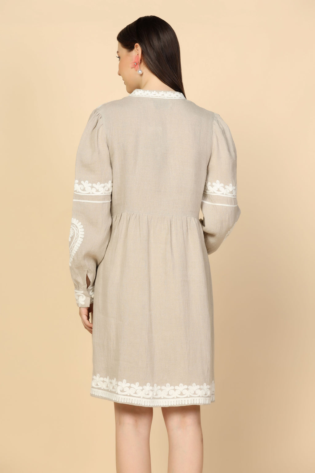SHAY EMBROIDERED DRESS