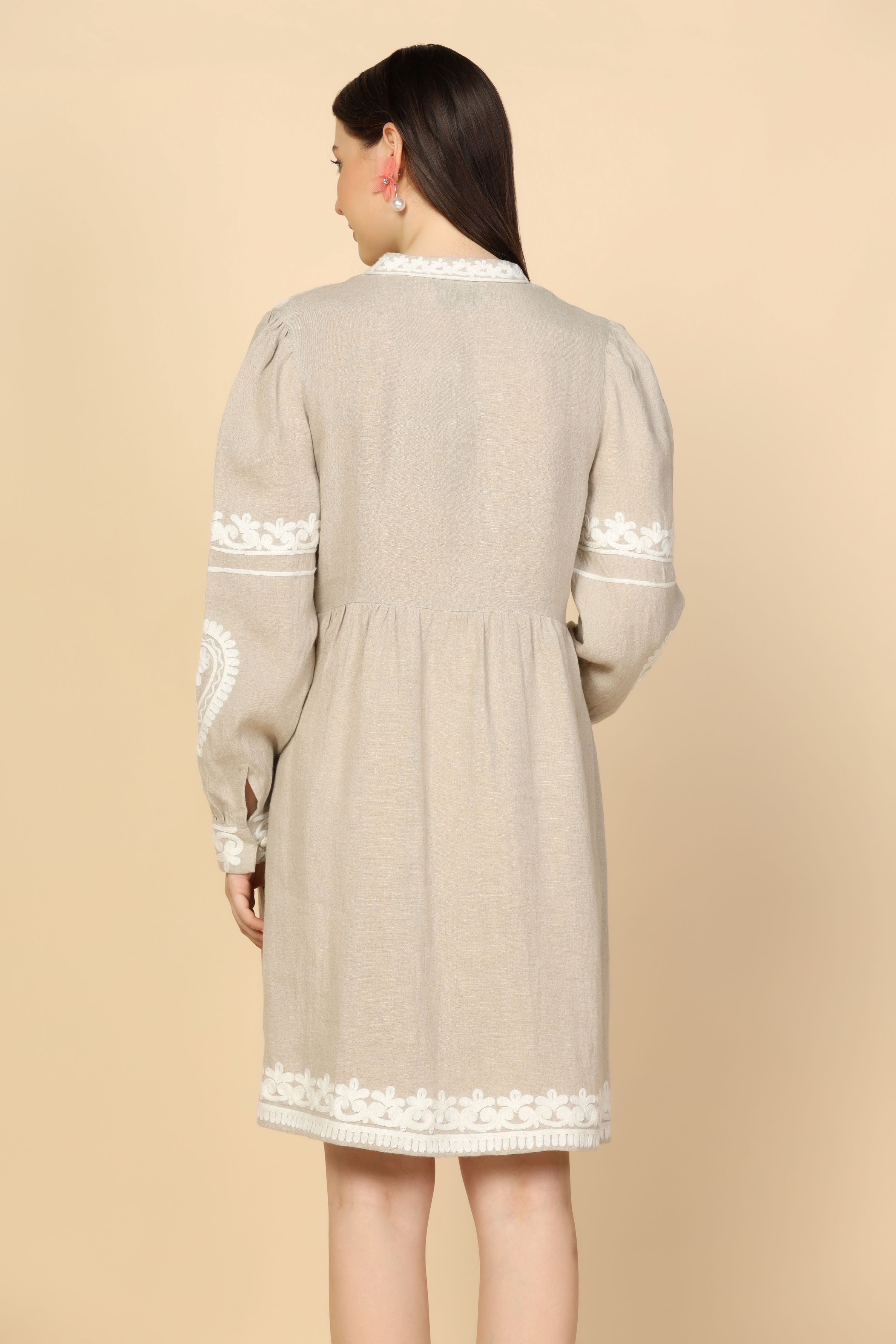 SHAY EMBROIDERED DRESS