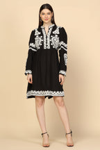 SHAY EMBROIDERED DRESS