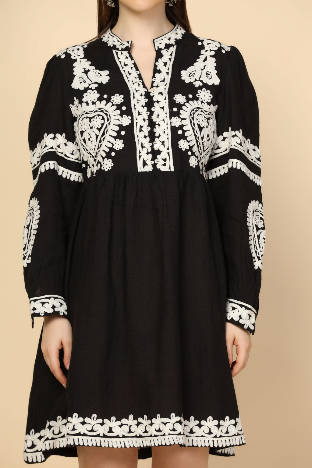 SHAY EMBROIDERED DRESS