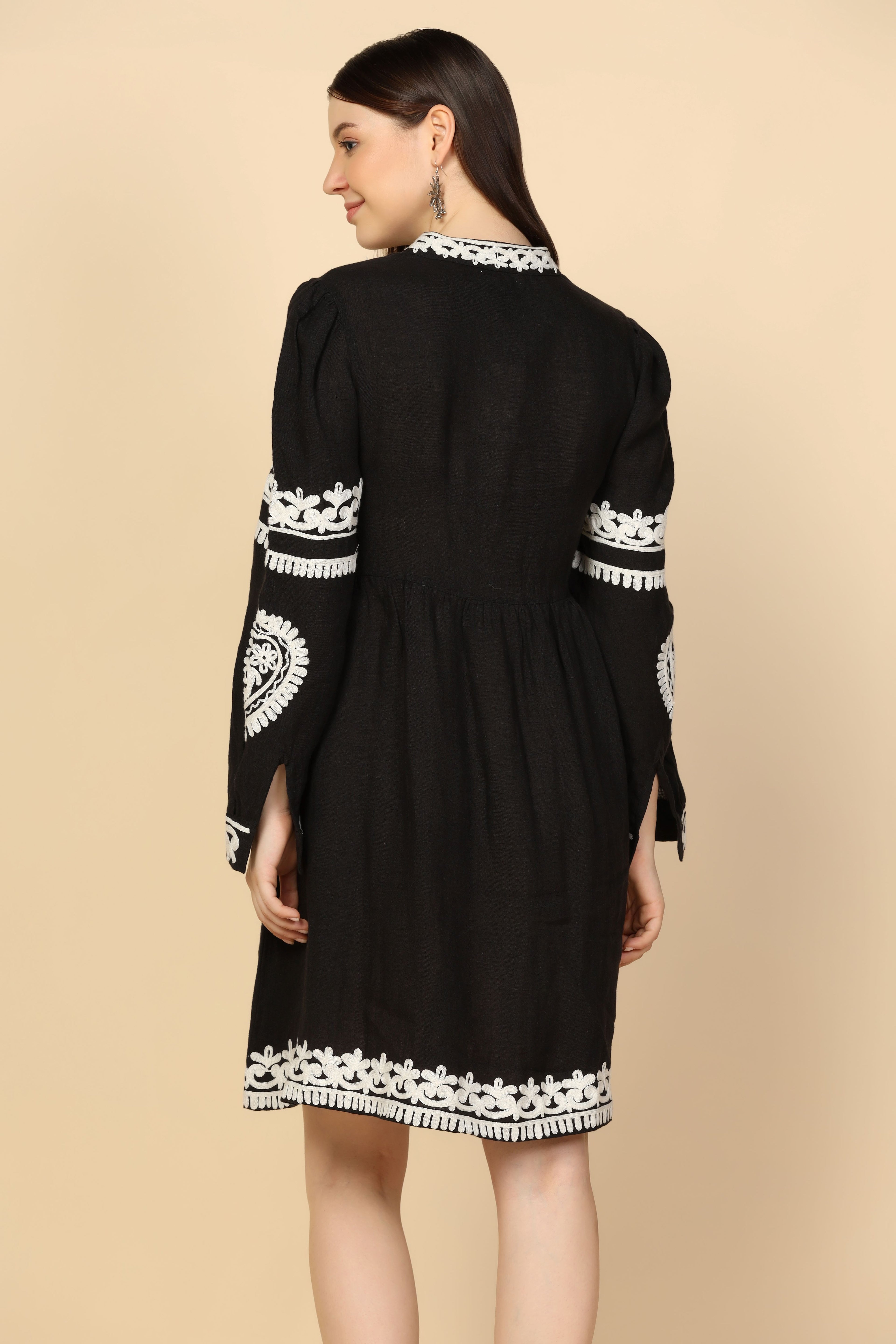 SHAY EMBROIDERED DRESS