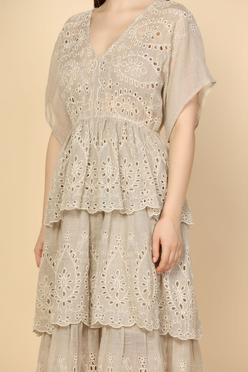 INAYA TIERED DRESS