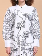 MARGA EMBROIDERED DRESS