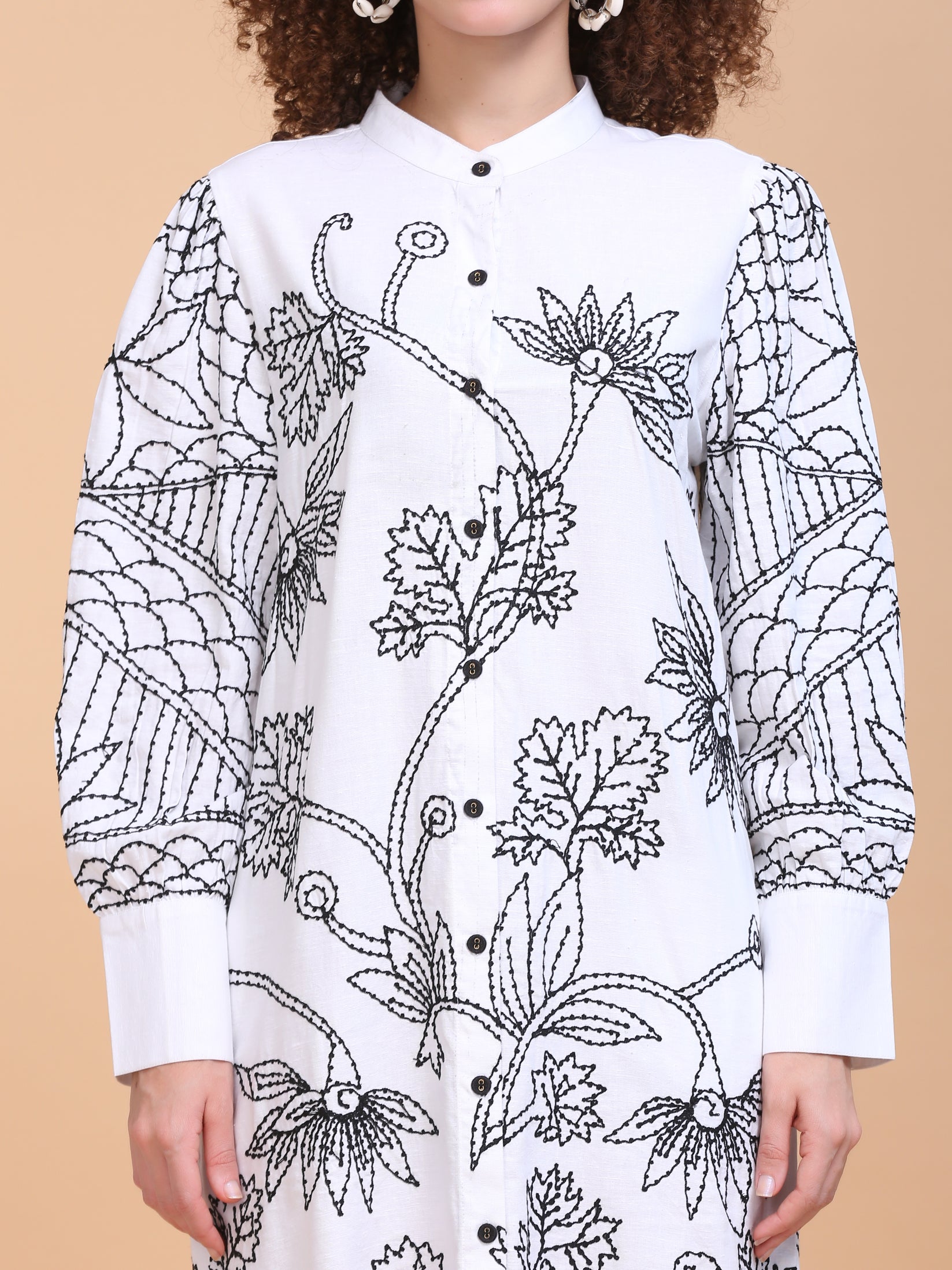 MARGA EMBROIDERED DRESS