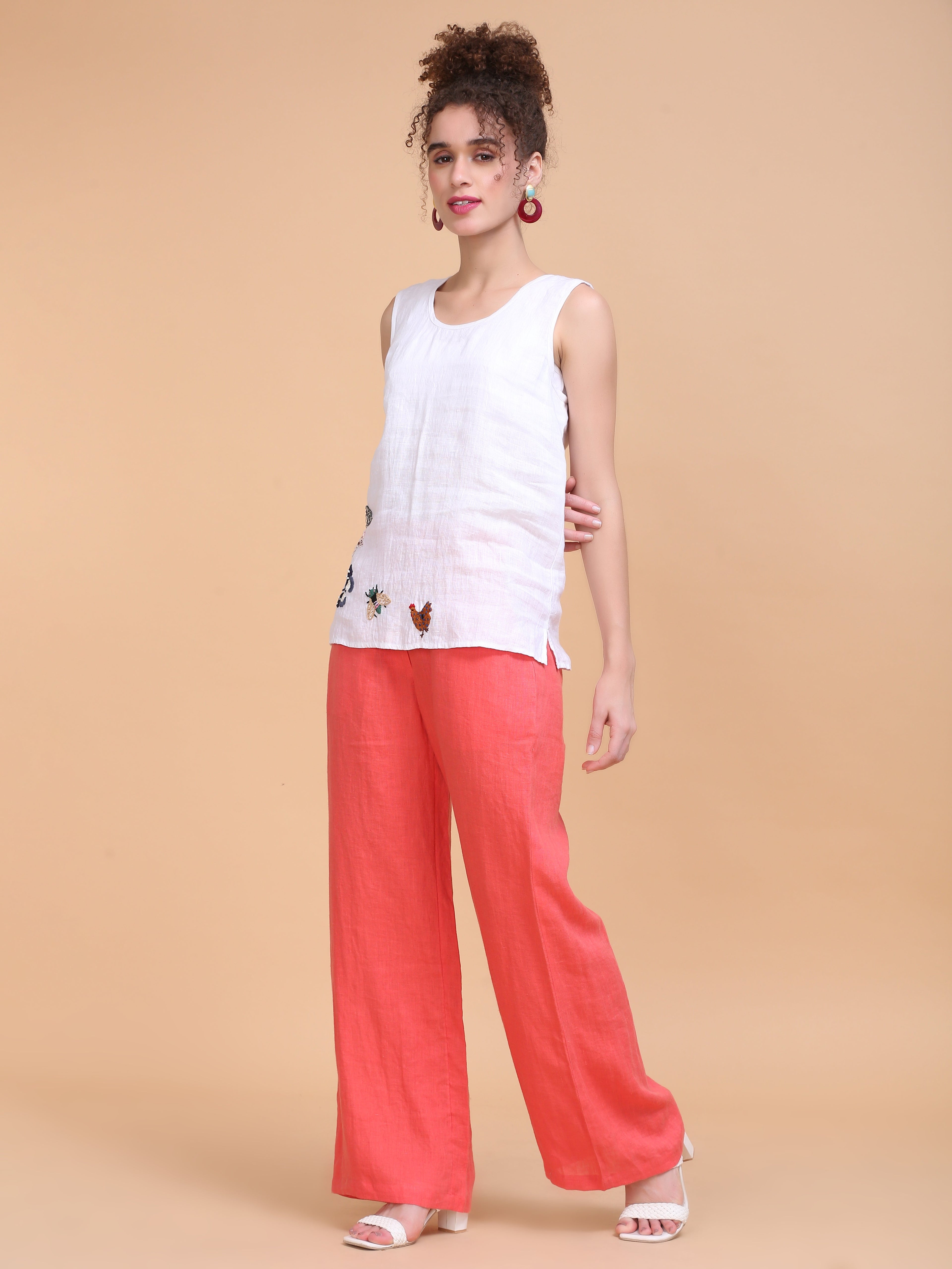 MIONA EMBROIDERED TOP