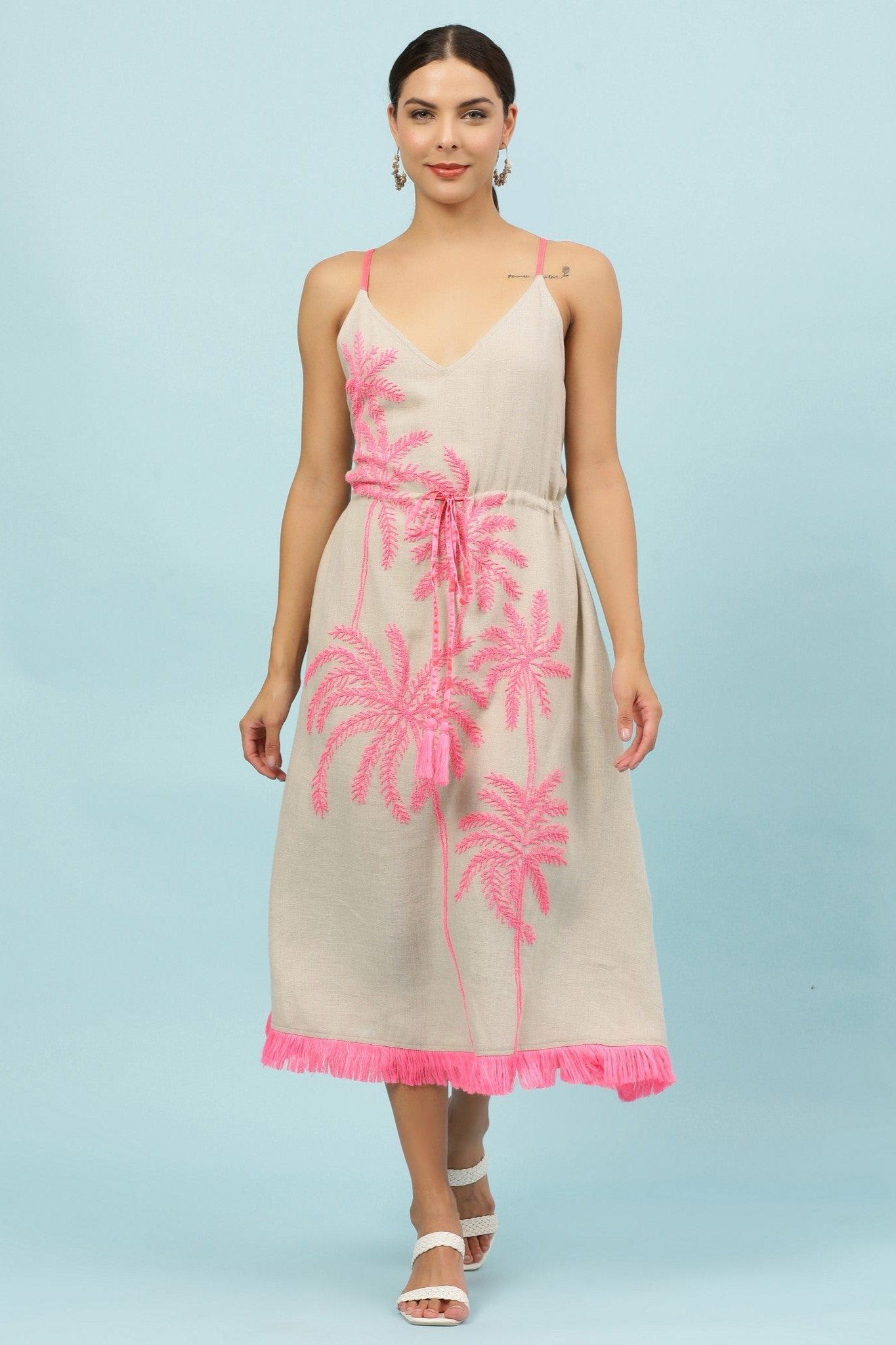 ARABELLA EMBROIDERED DRESS