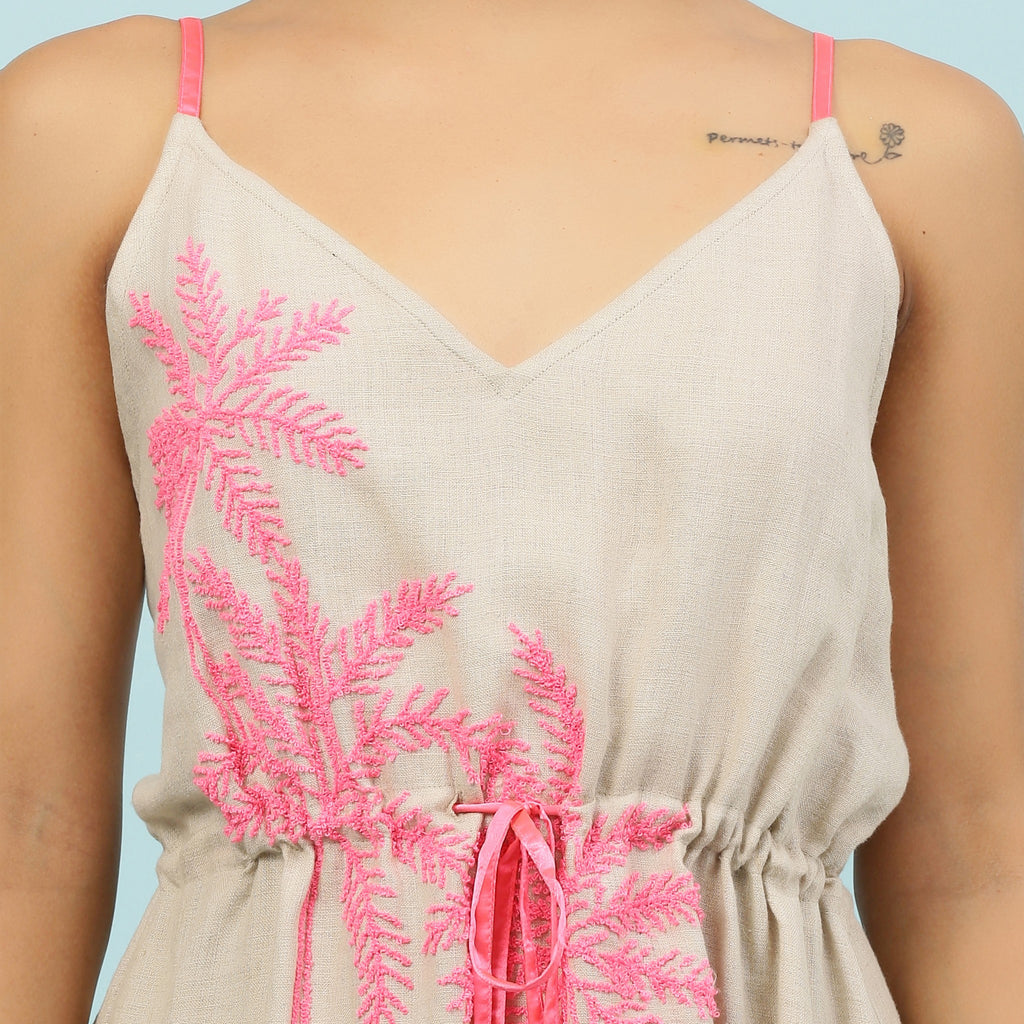 ARABELLA EMBROIDERED DRESS