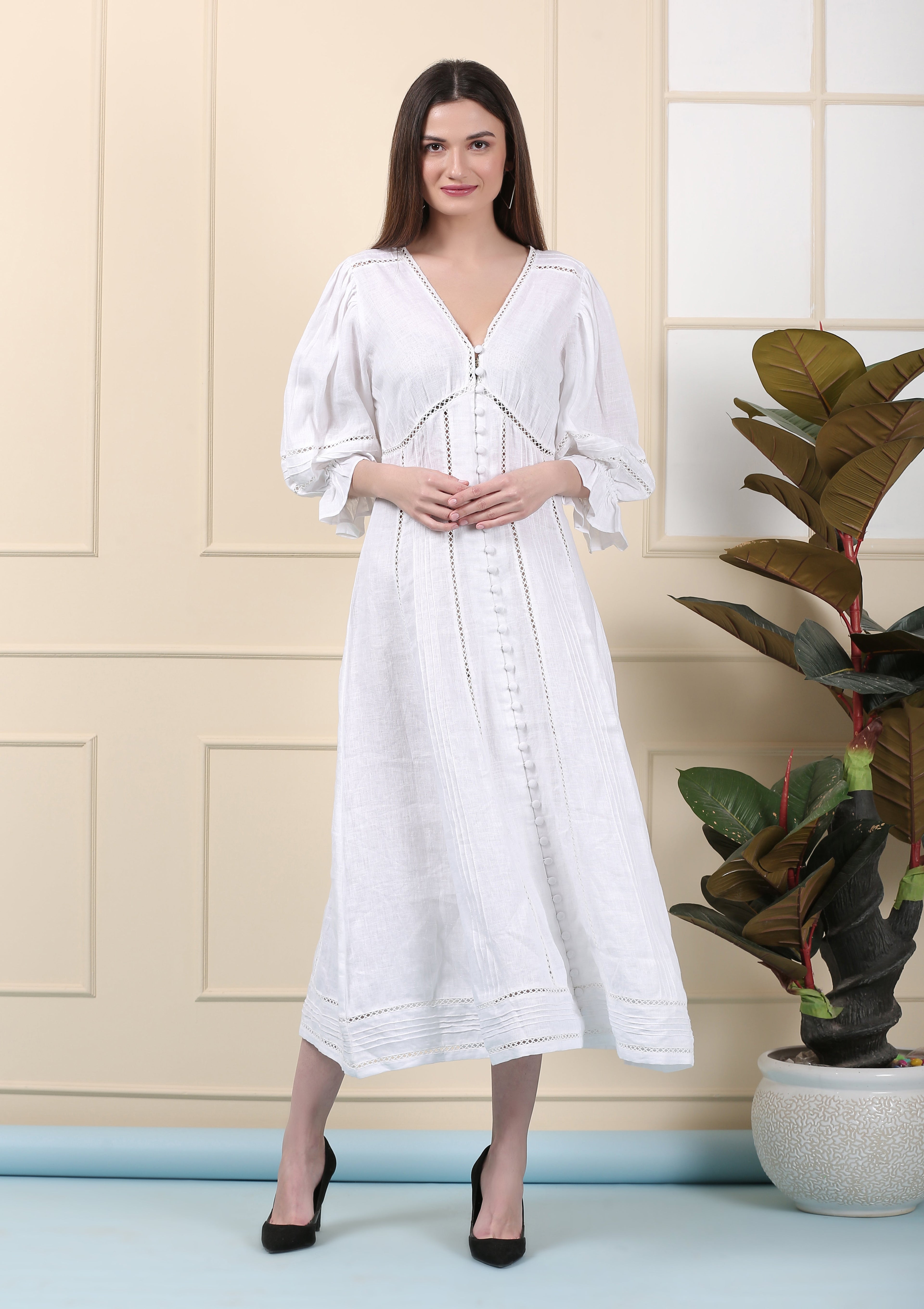 Kira V-Neckline Dress