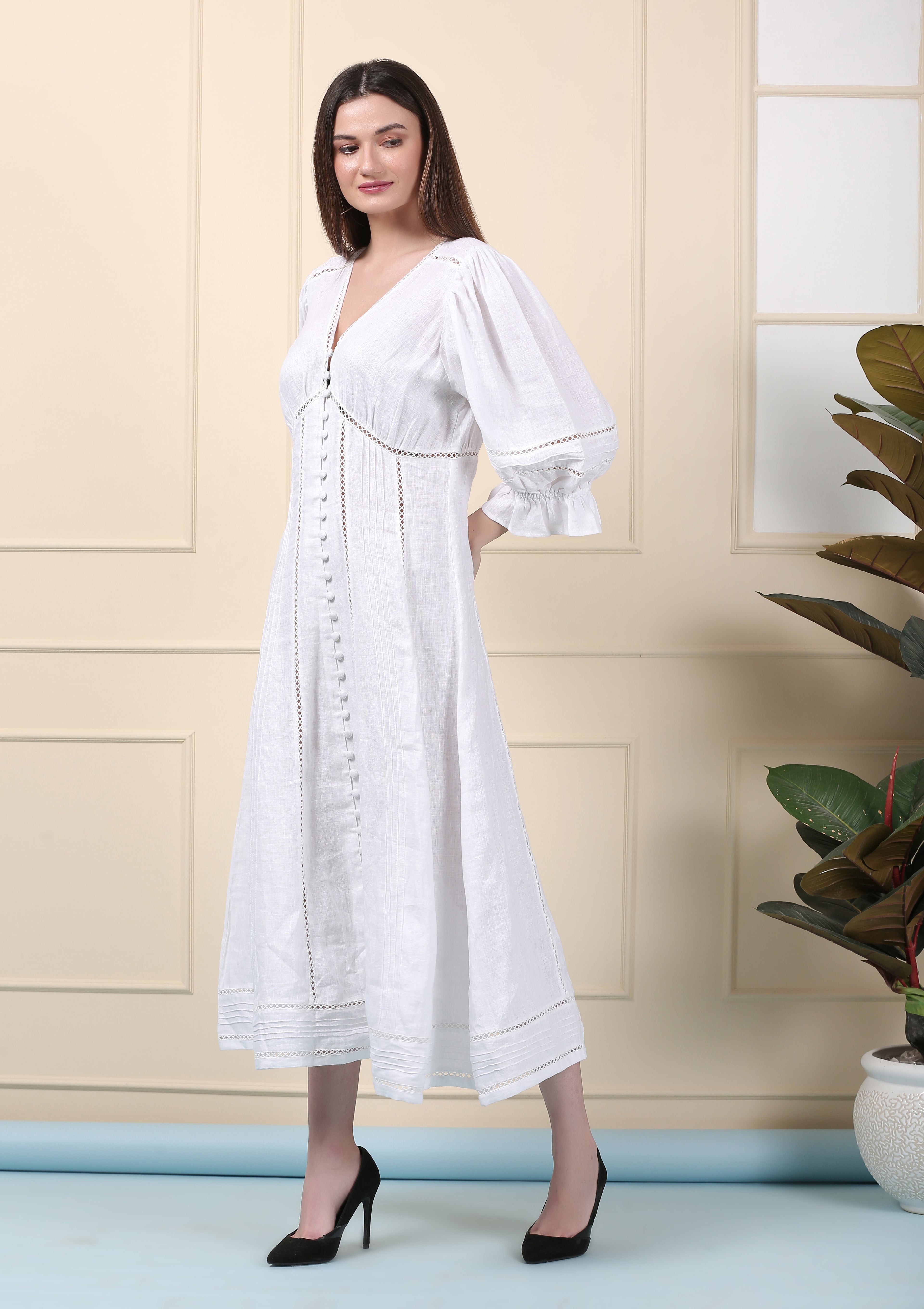 Kira V-Neckline Dress