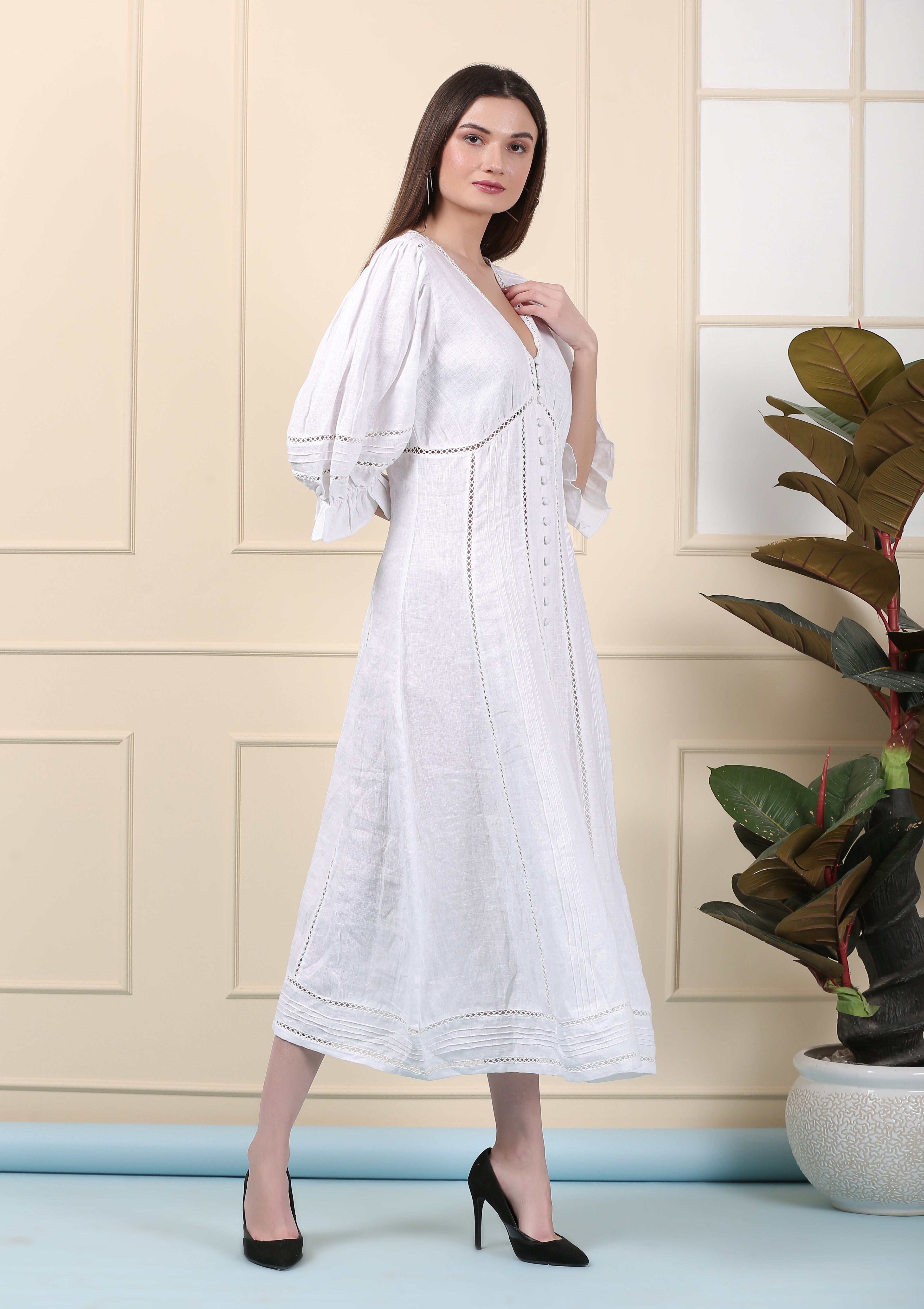 Kira V-Neckline Dress