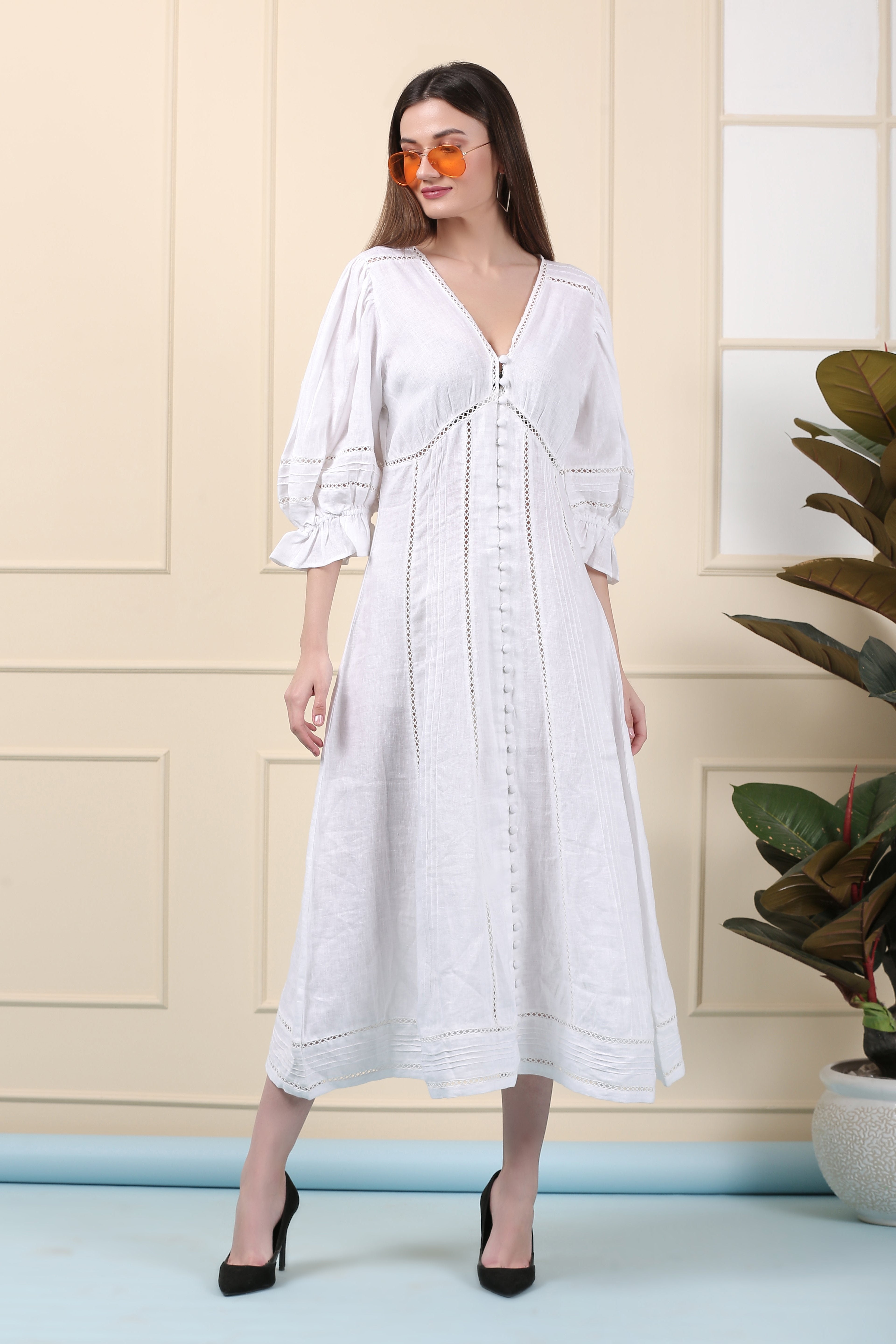 Kira V-Neckline Dress