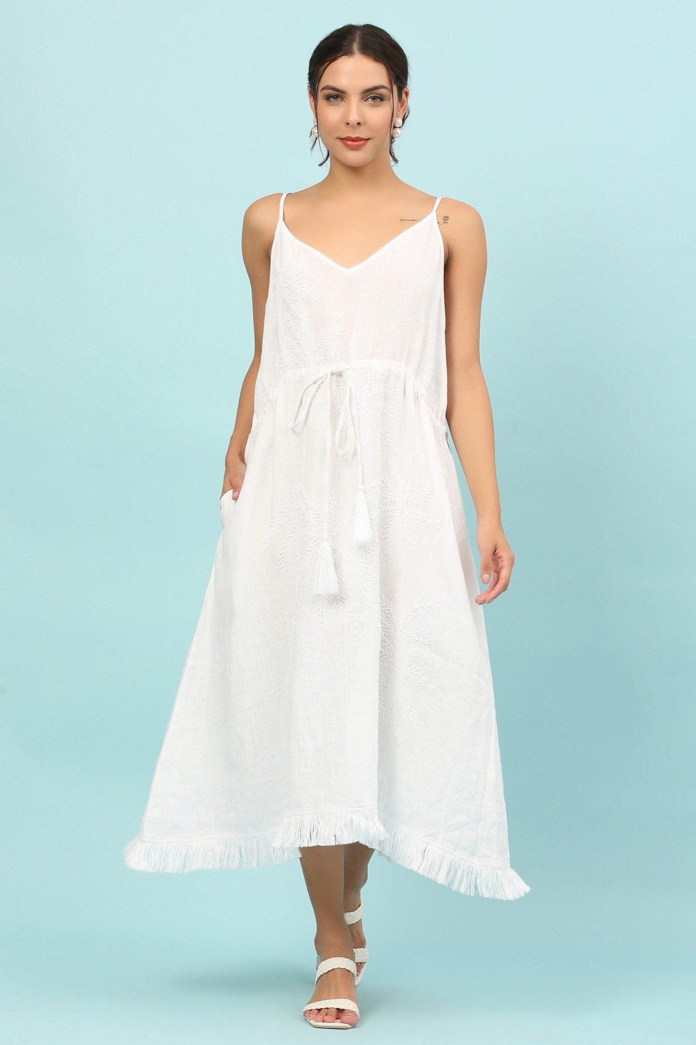 ARABELLA EMBROIDERED DRESS