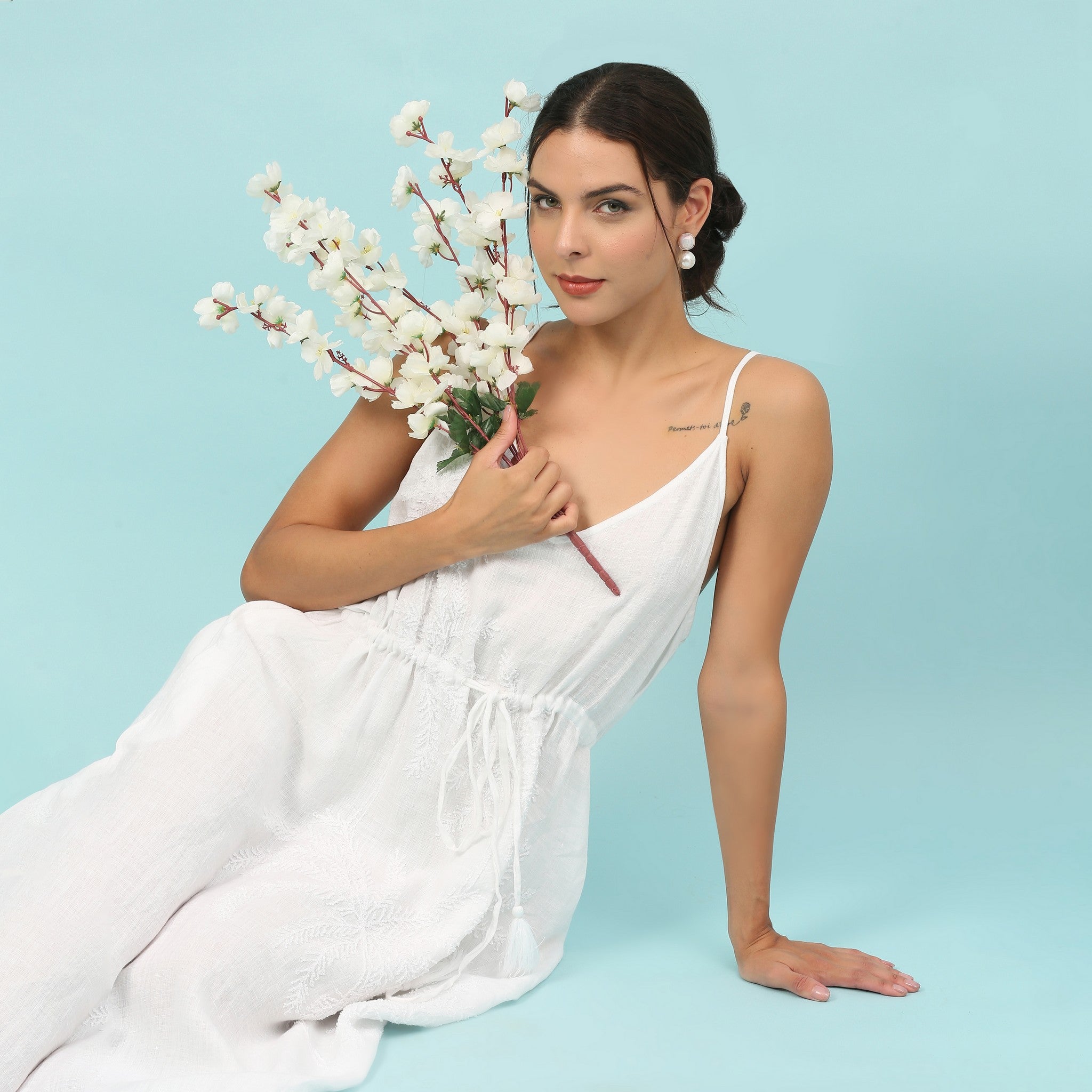 ARABELLA EMBROIDERED DRESS