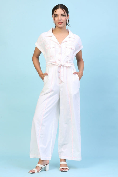 AURA EXTENDED SLEEVE  JUMPSUIT