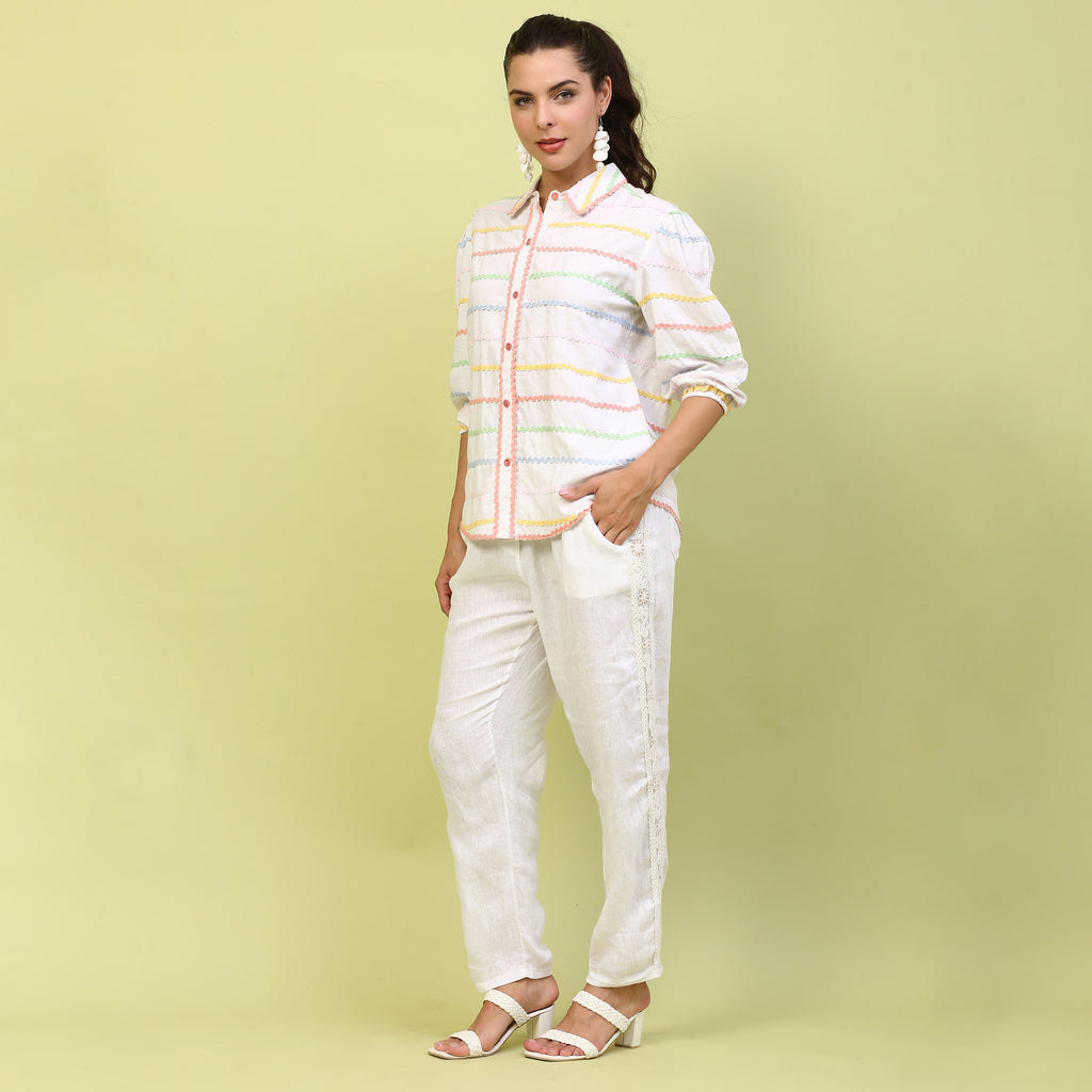 QUINNY SHIRT CO-ORD SET