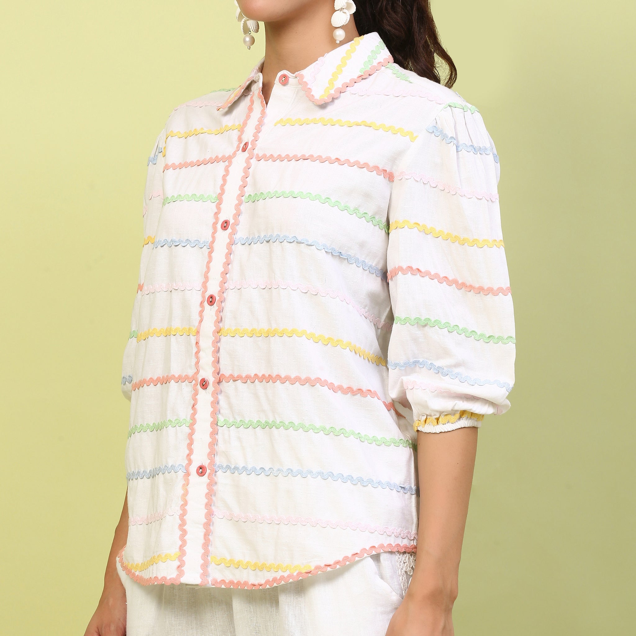 QUINNY SHIRT CO-ORD SET