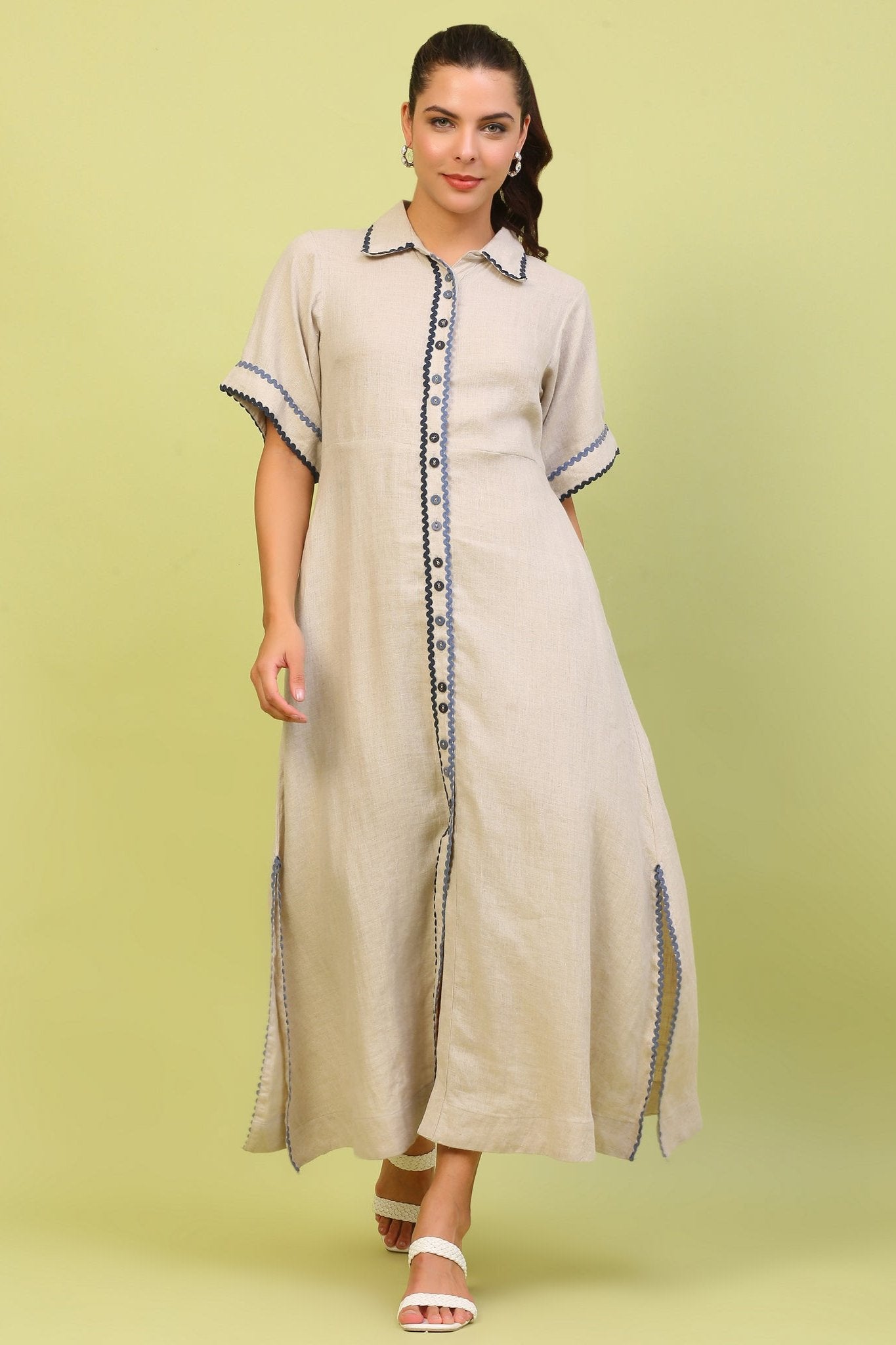ZION MAXI SHIRT DRESS