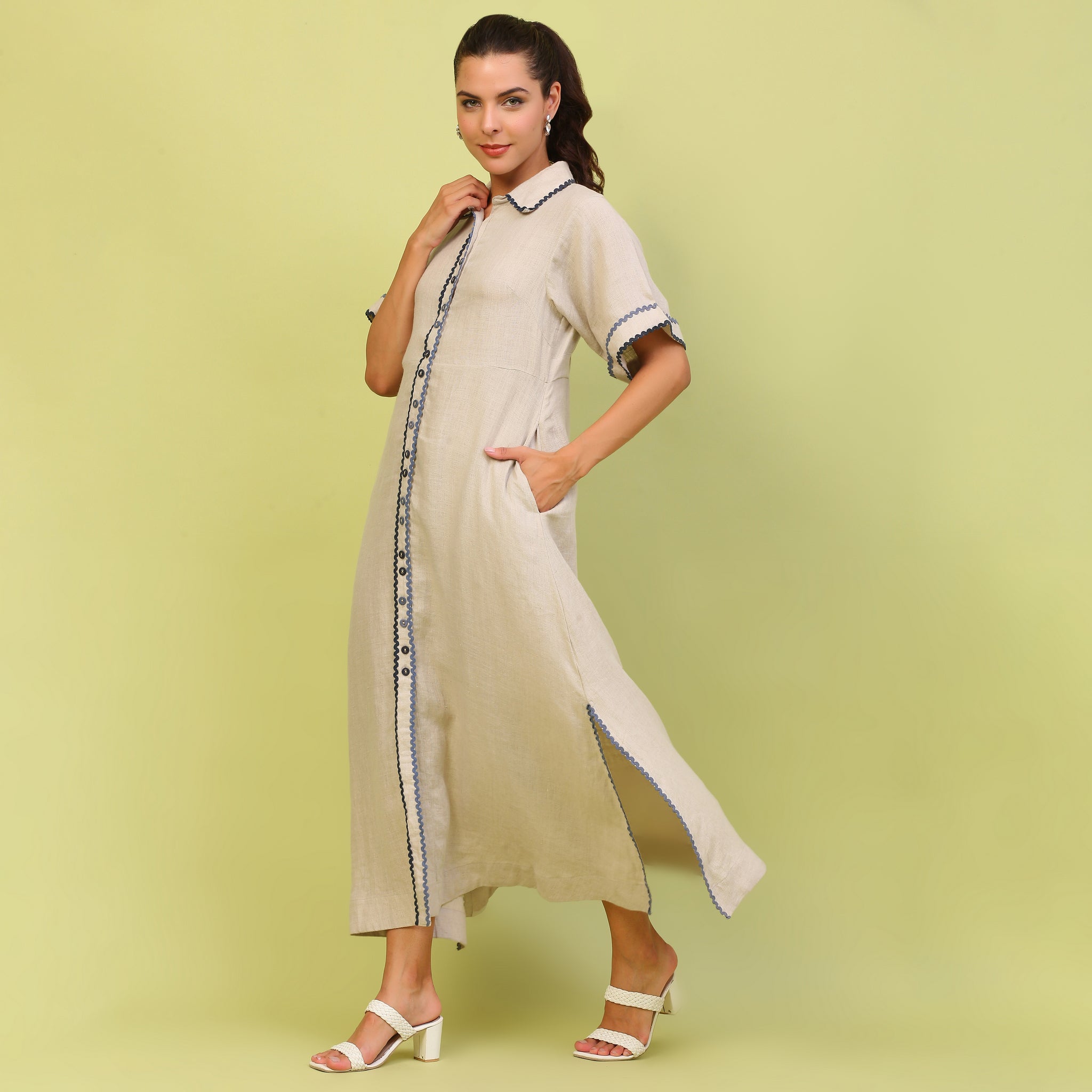ZION MAXI SHIRT DRESS