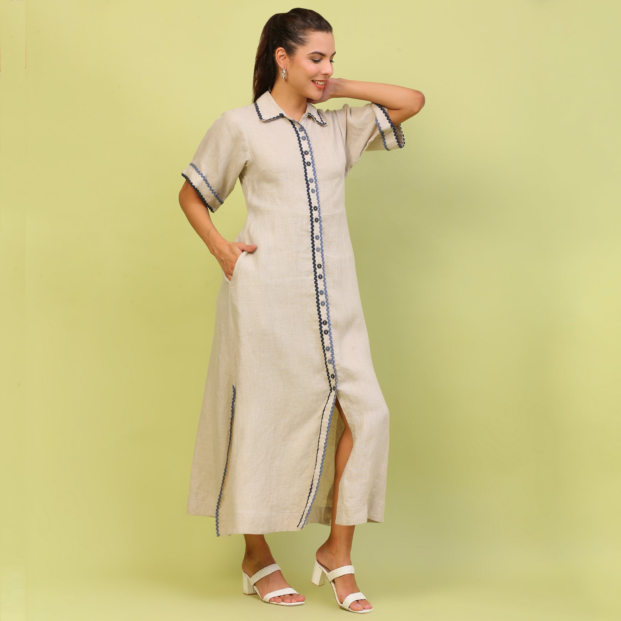 ZION MAXI SHIRT DRESS