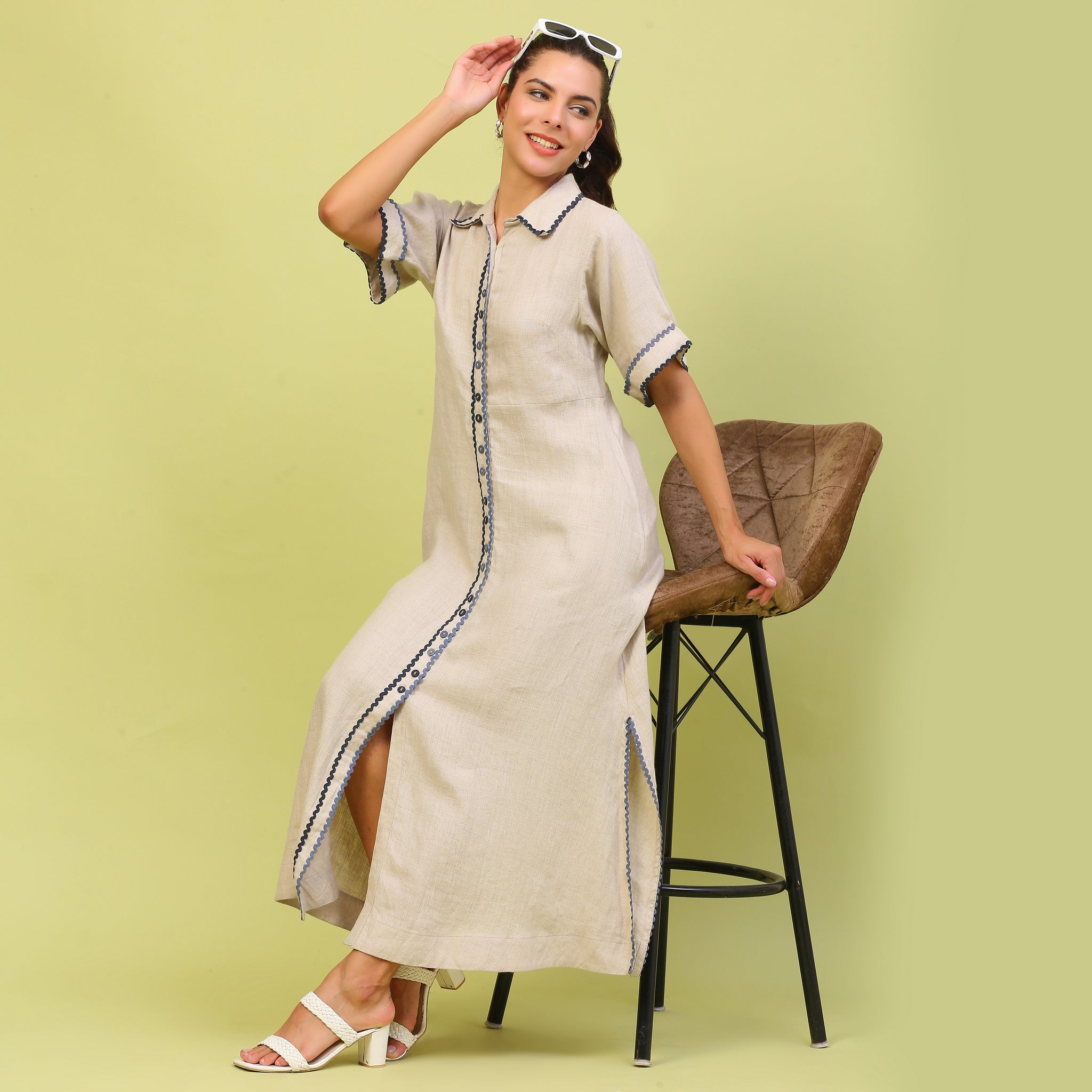 ZION MAXI SHIRT DRESS