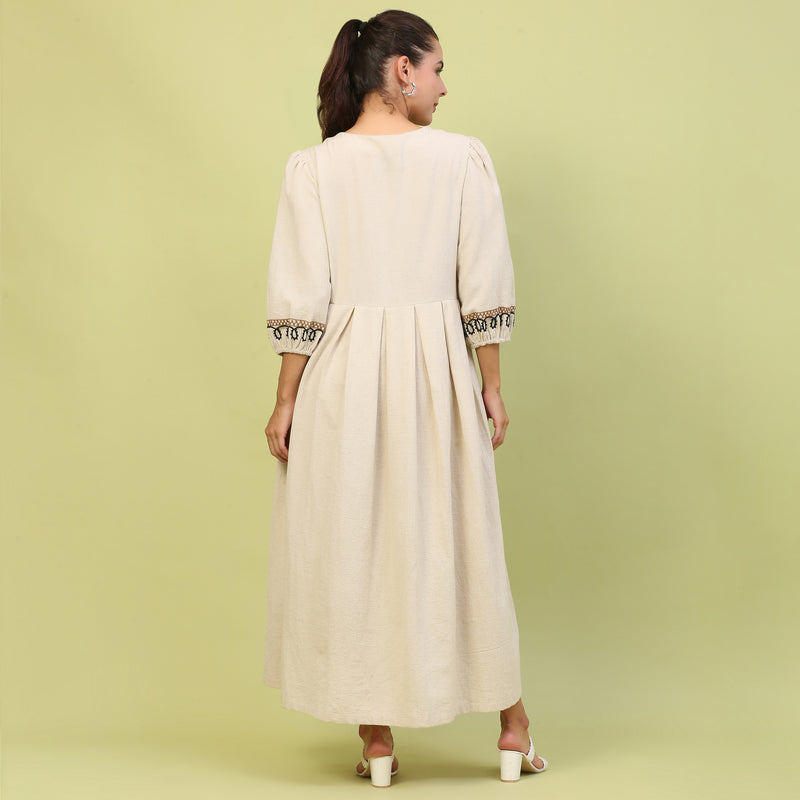 WREN EMBROIDERED MAXI DRESS