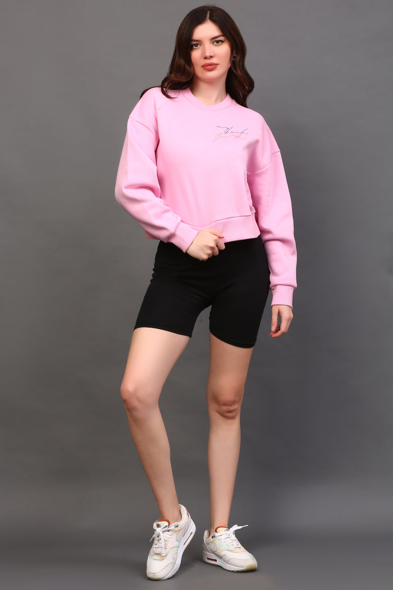 ASH SWEATSHIRT PINK