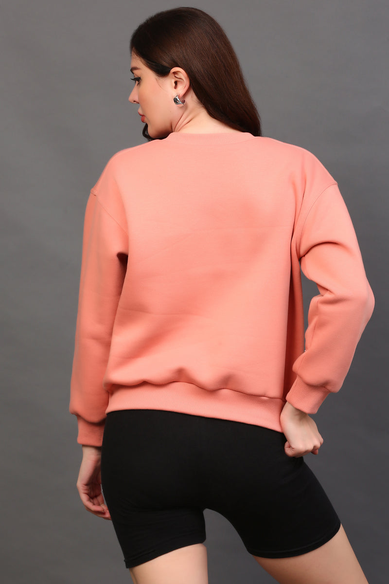 ASHE MISSU SWEATSHIRT PEACH