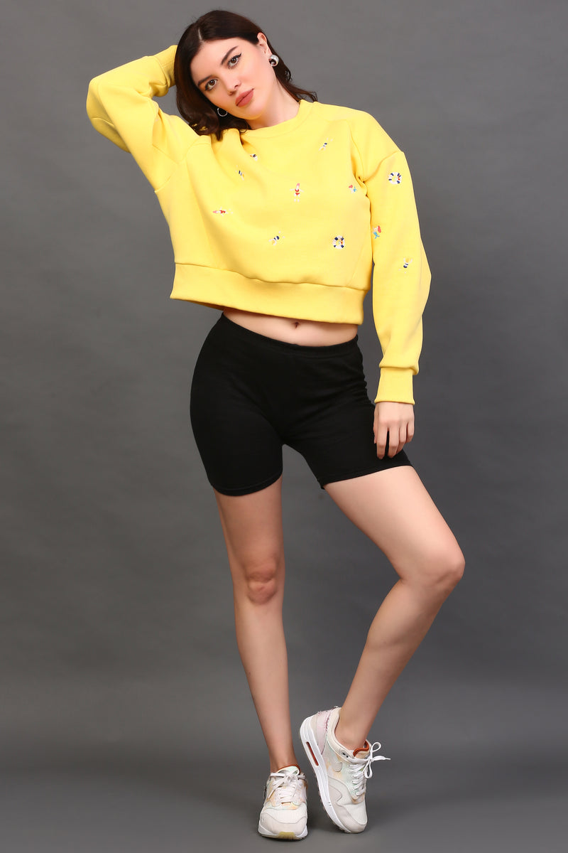 ASH SWEATSHIRT YELLOW