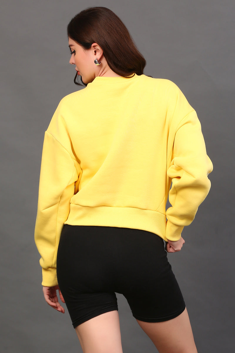 ASH SWEATSHIRT YELLOW