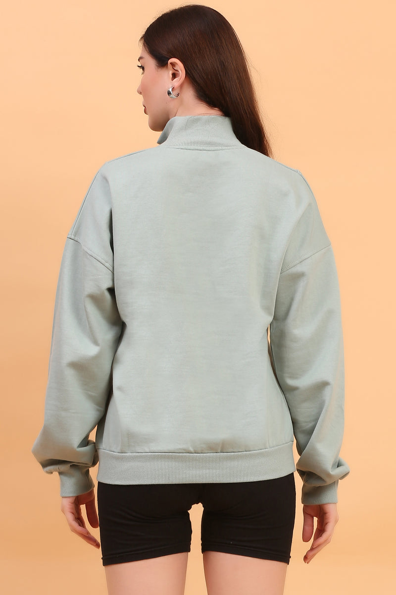 ZEP PULLOVER SWEATSHIRT AQUA