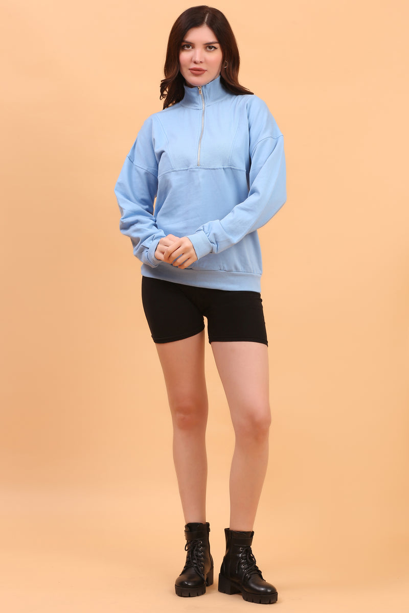 ZEP SWEATSHIRT POWDER BLUE