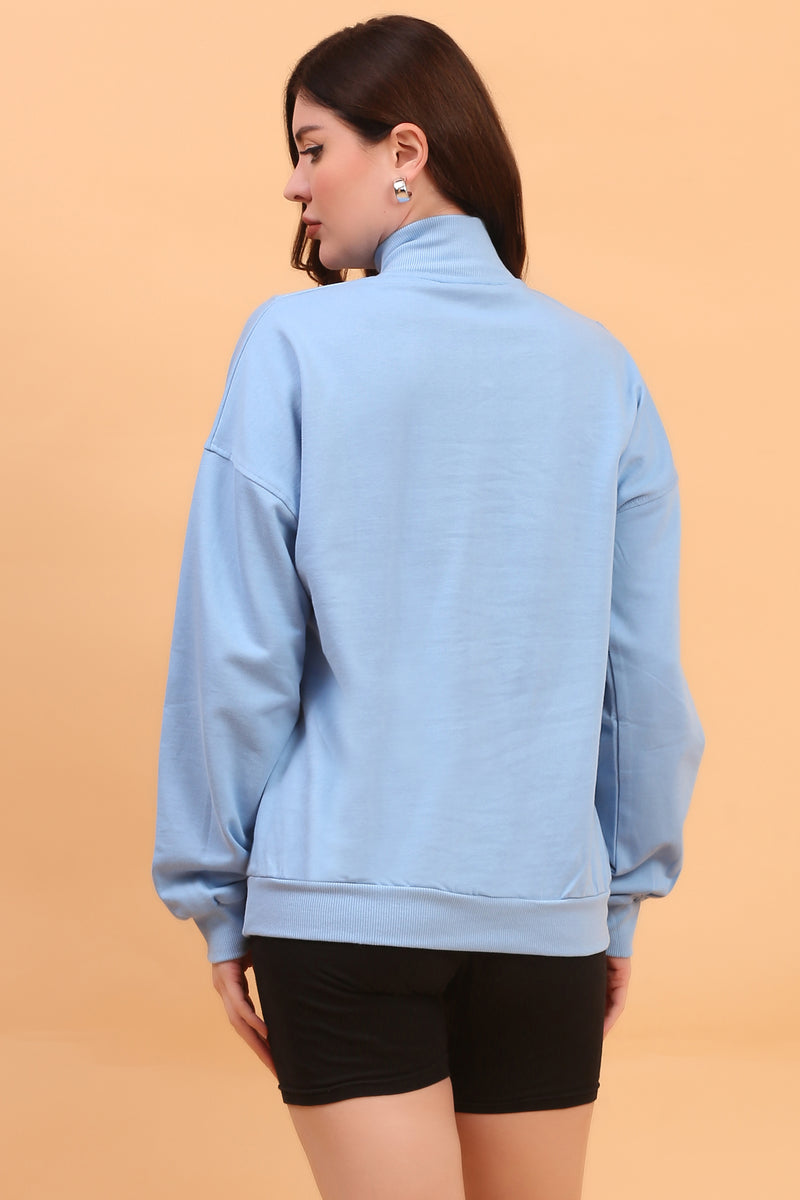 ZEP SWEATSHIRT POWDER BLUE