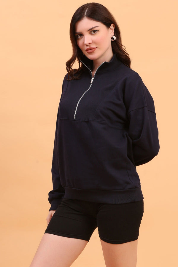 ZEP PULLOVER SWEATSHIRT NAVY