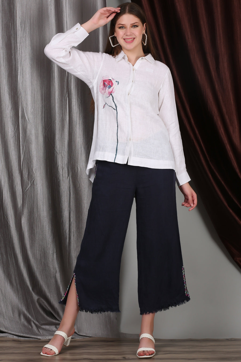 SERAPHARA HAND PAINTED SHIRT