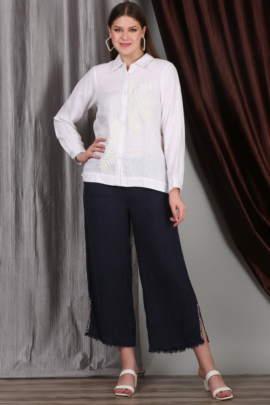 ELAYA EMBROIDERED SHIRT