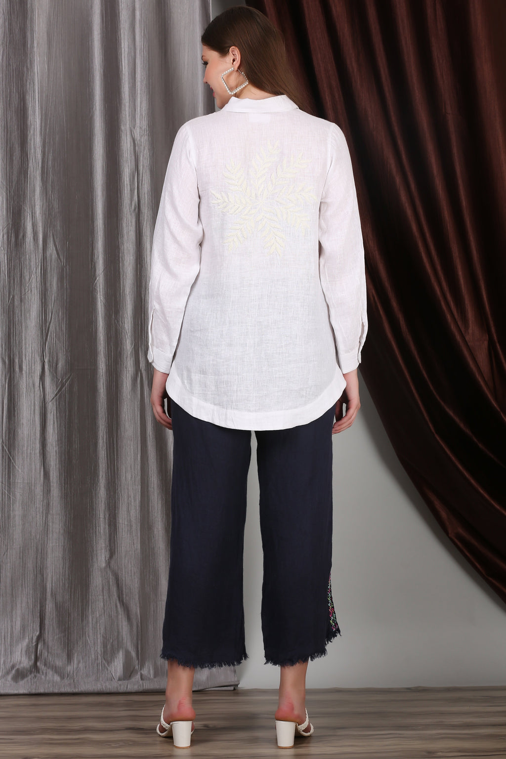 ELAYA EMBROIDERED SHIRT