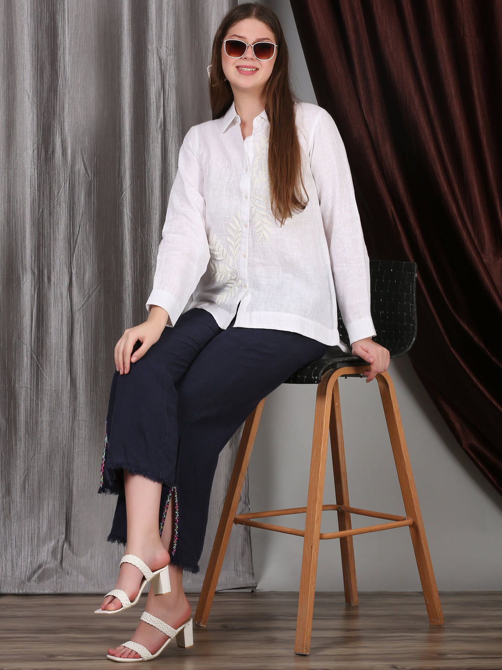 ELAYA EMBROIDERED SHIRT