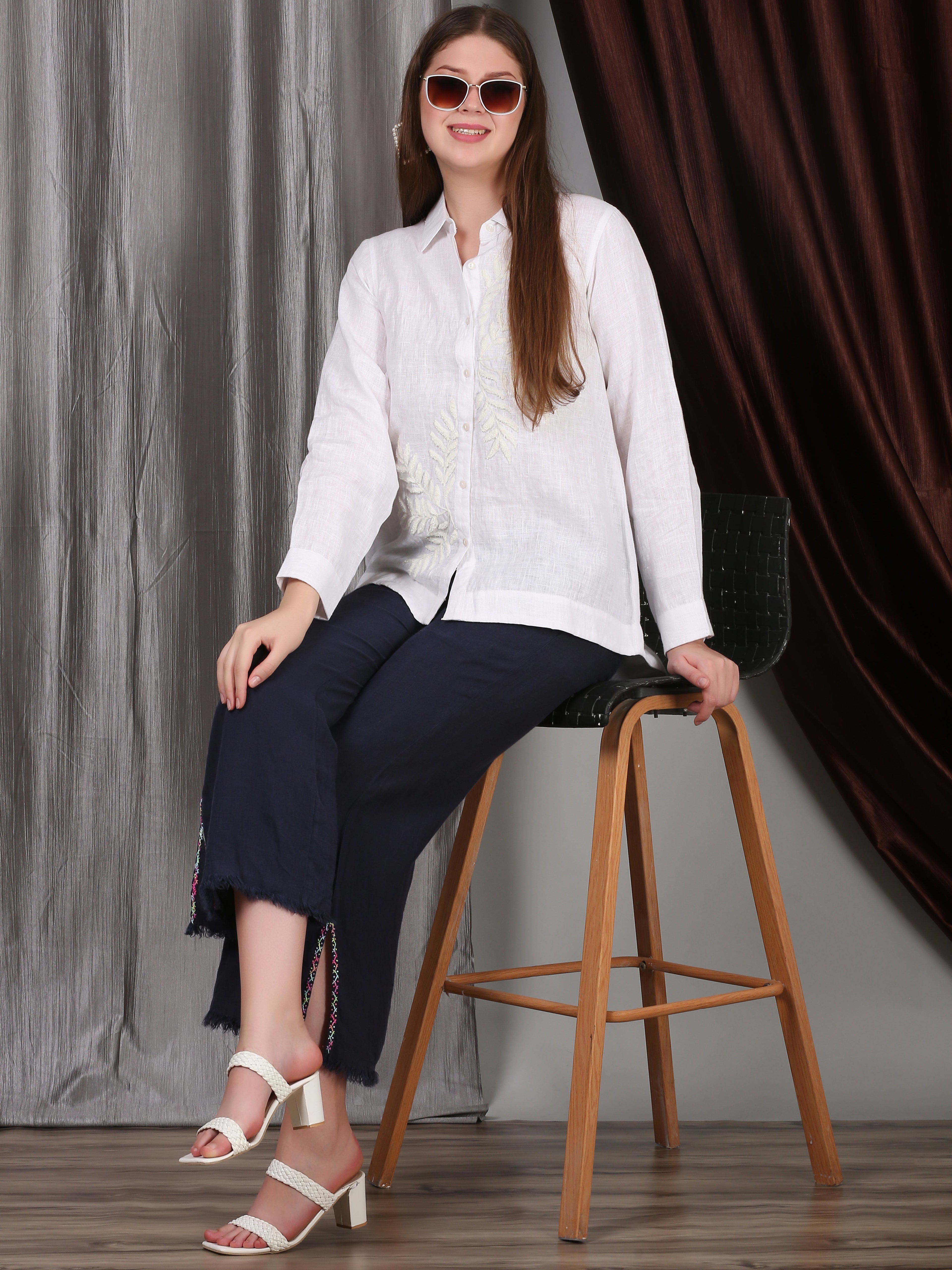 ELAYA EMBROIDERED SHIRT