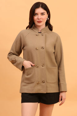 CAMEL HEAVEN WOOL JACKET