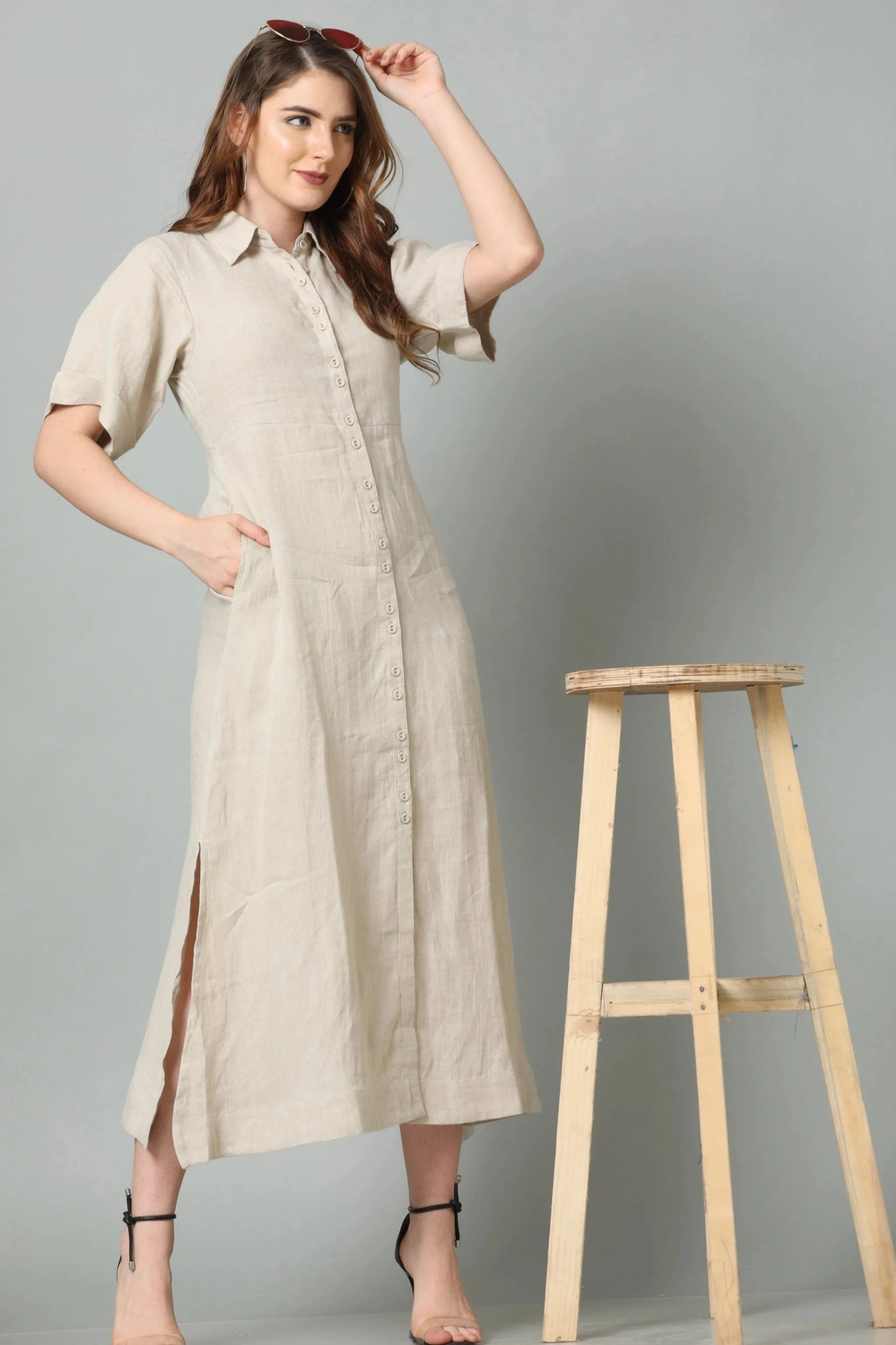 CRESSIDA SHIRT DRESS