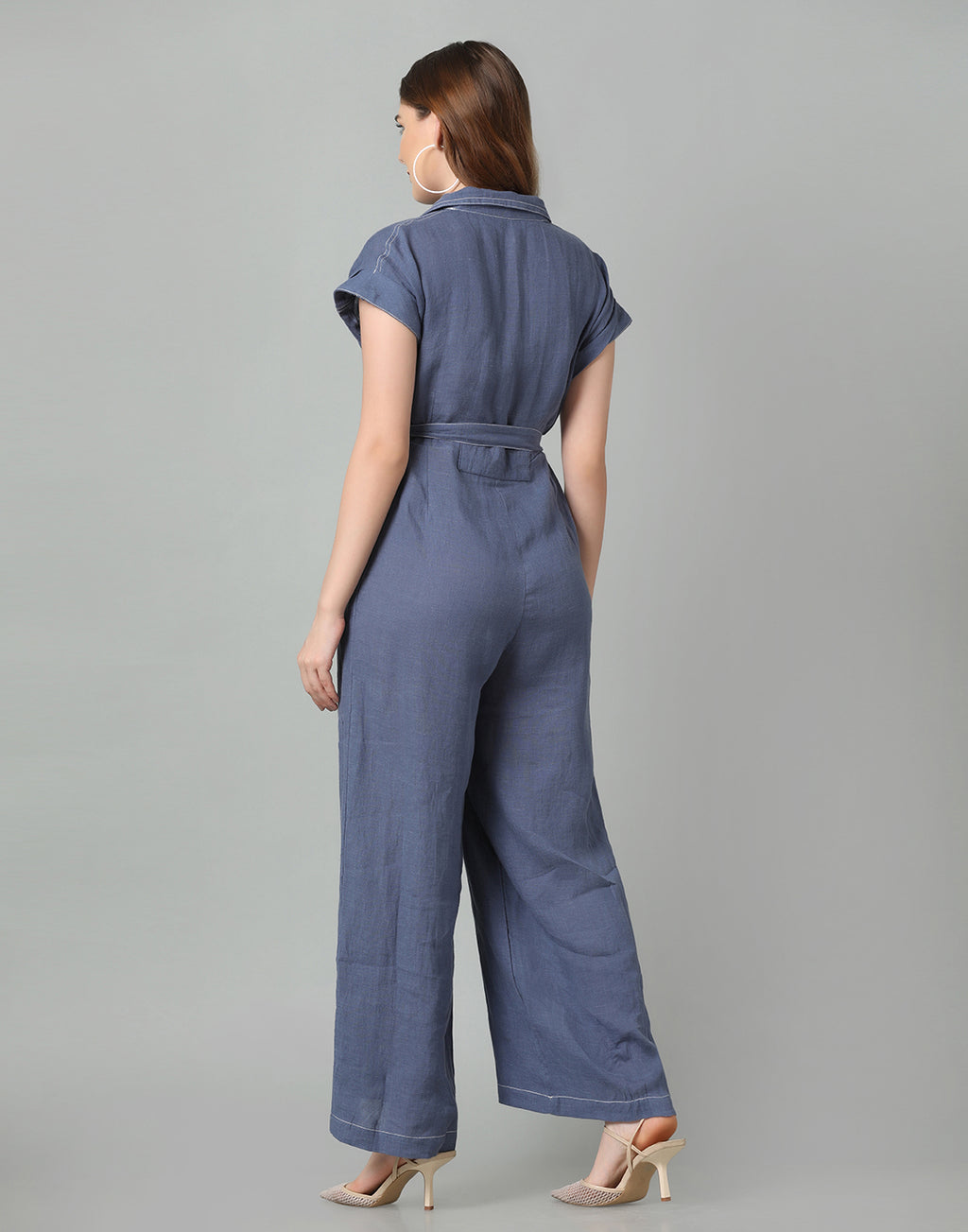 BETSY LINEN  JUMPSUIT